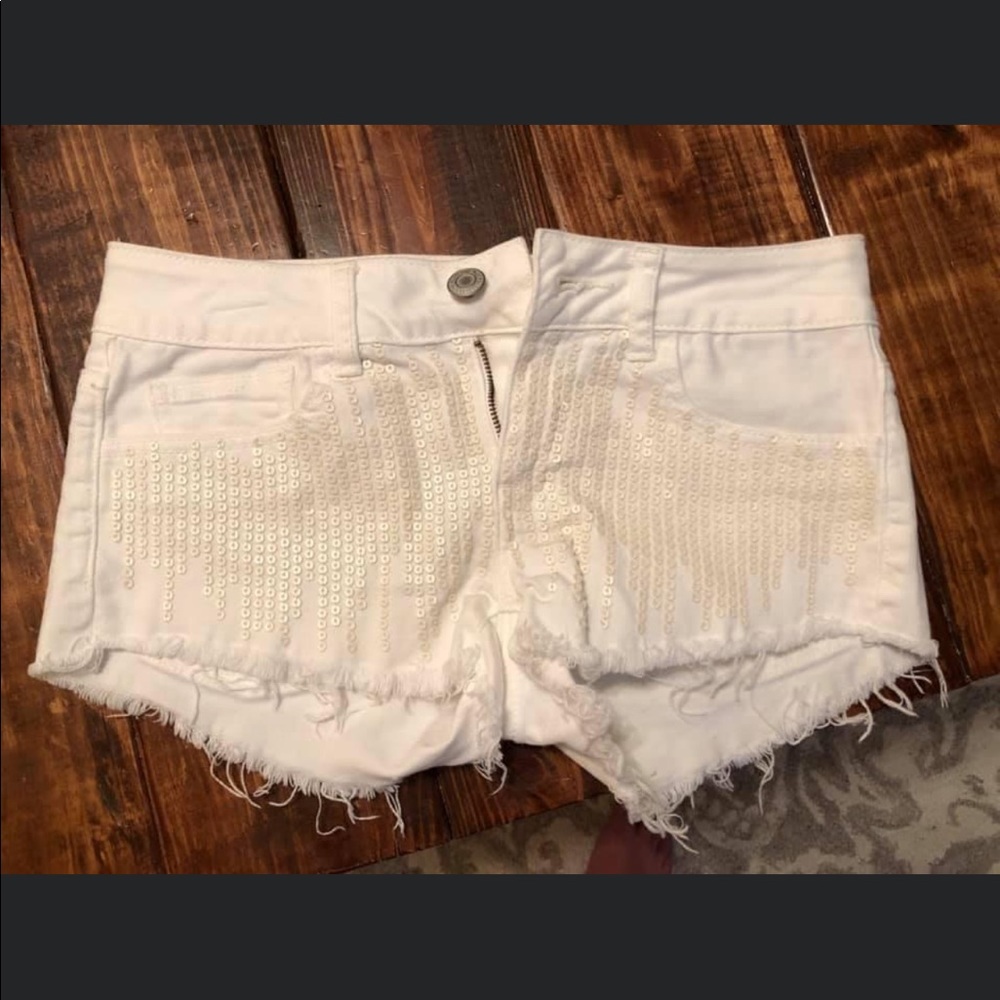 American eagle sequin shorts